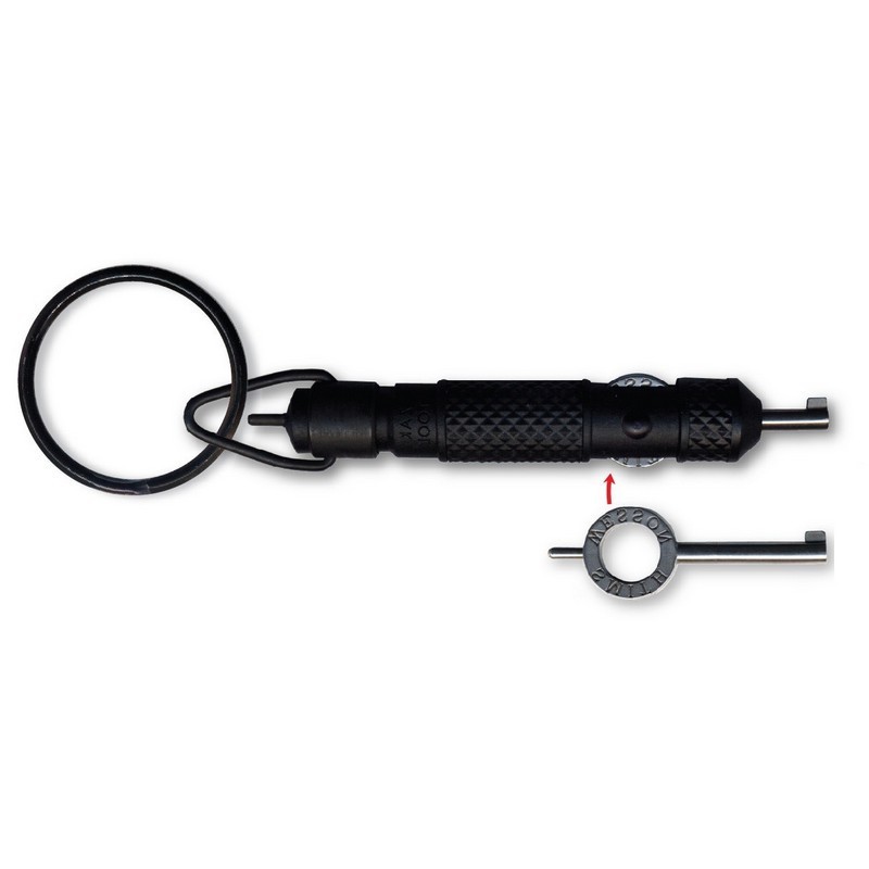 raleigh ハット666 COUNTER ACTION Zak Tool ZT15SW Carbon Fiber Handcuff Key Extension Tool for