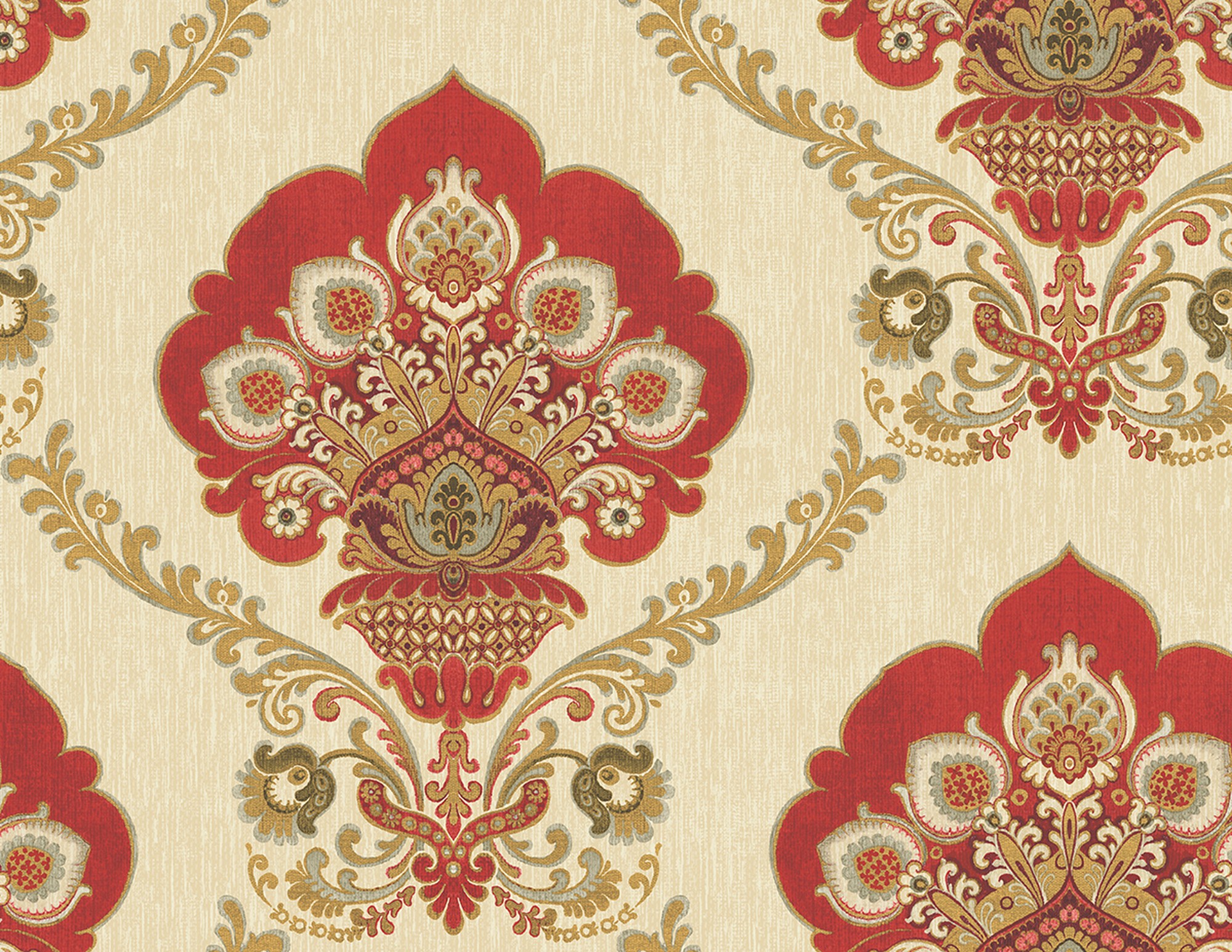 Clouded Faux Wallpaper in Fawn RD81607 from Wallquest