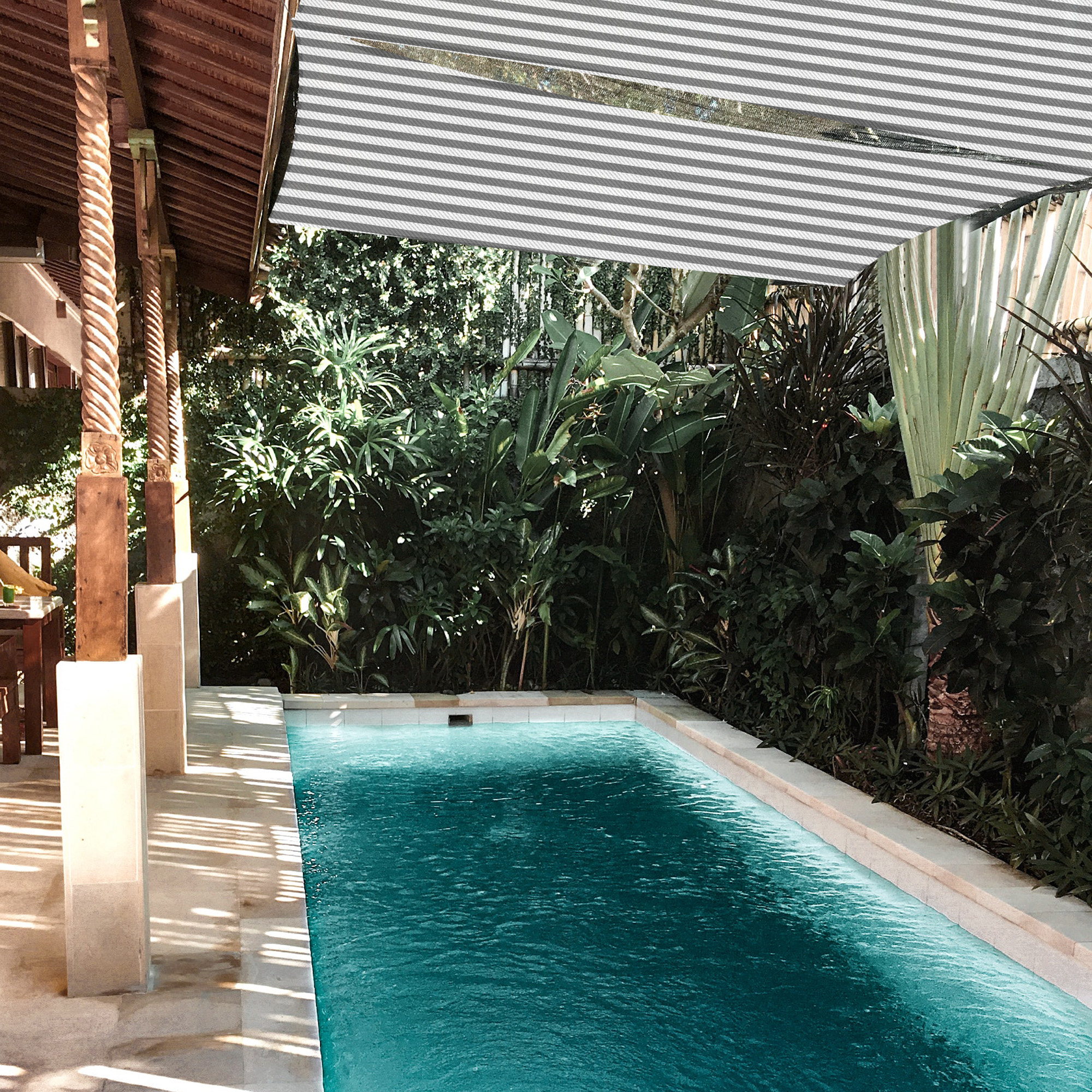 10'x10' Square Sun Shade Sail UV Block Top Canopy Cover Garden Pool Outdoor