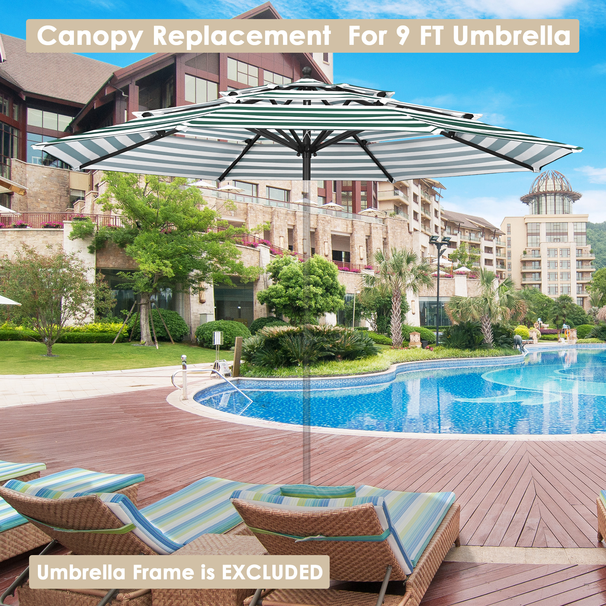 allen and roth patio umbrella Townsend Lowes Patio Umbrella Set Shop Allen Roth Townsend 7-Piece Patio  Dining Set At