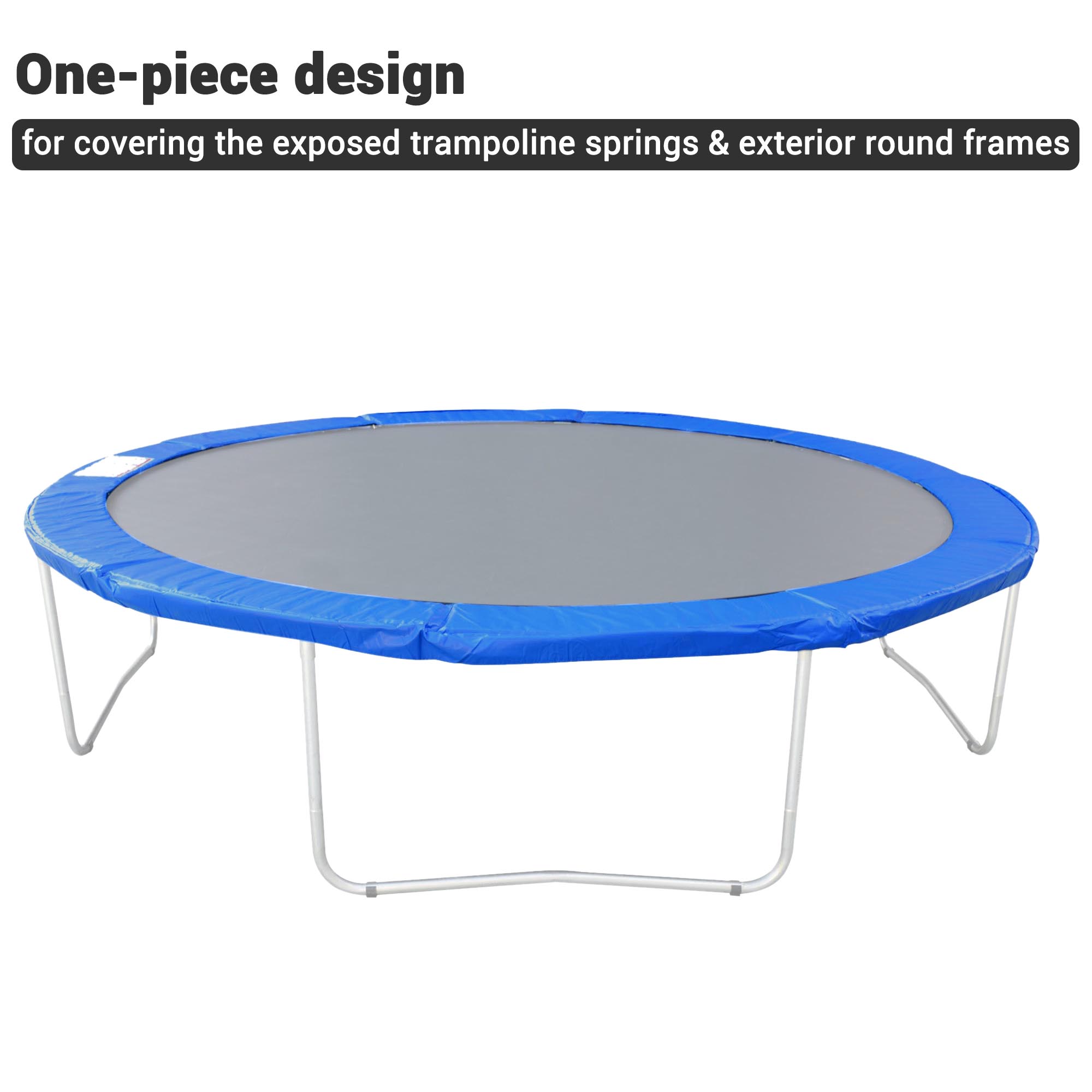 12/13/14/15Ft Universal Trampoline Replacement Safety Rebounder Cover