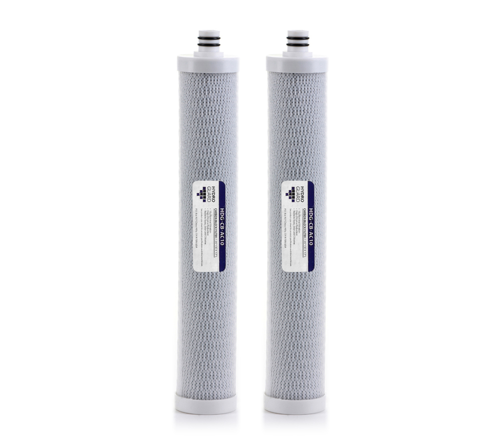 HDG-CB-AC10 Carbon Block Pre-Filter for AC30 AC15 Systems - 2 Pack