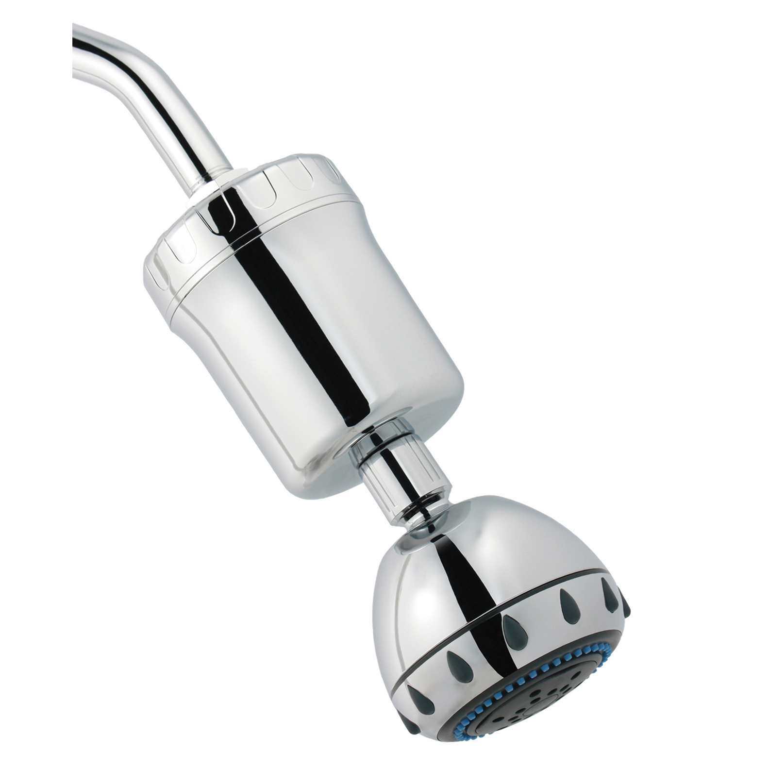 Shower Filter Massaging Showerhead, Dechlorinating pH Balancing 4 Stage, Chrome eBay