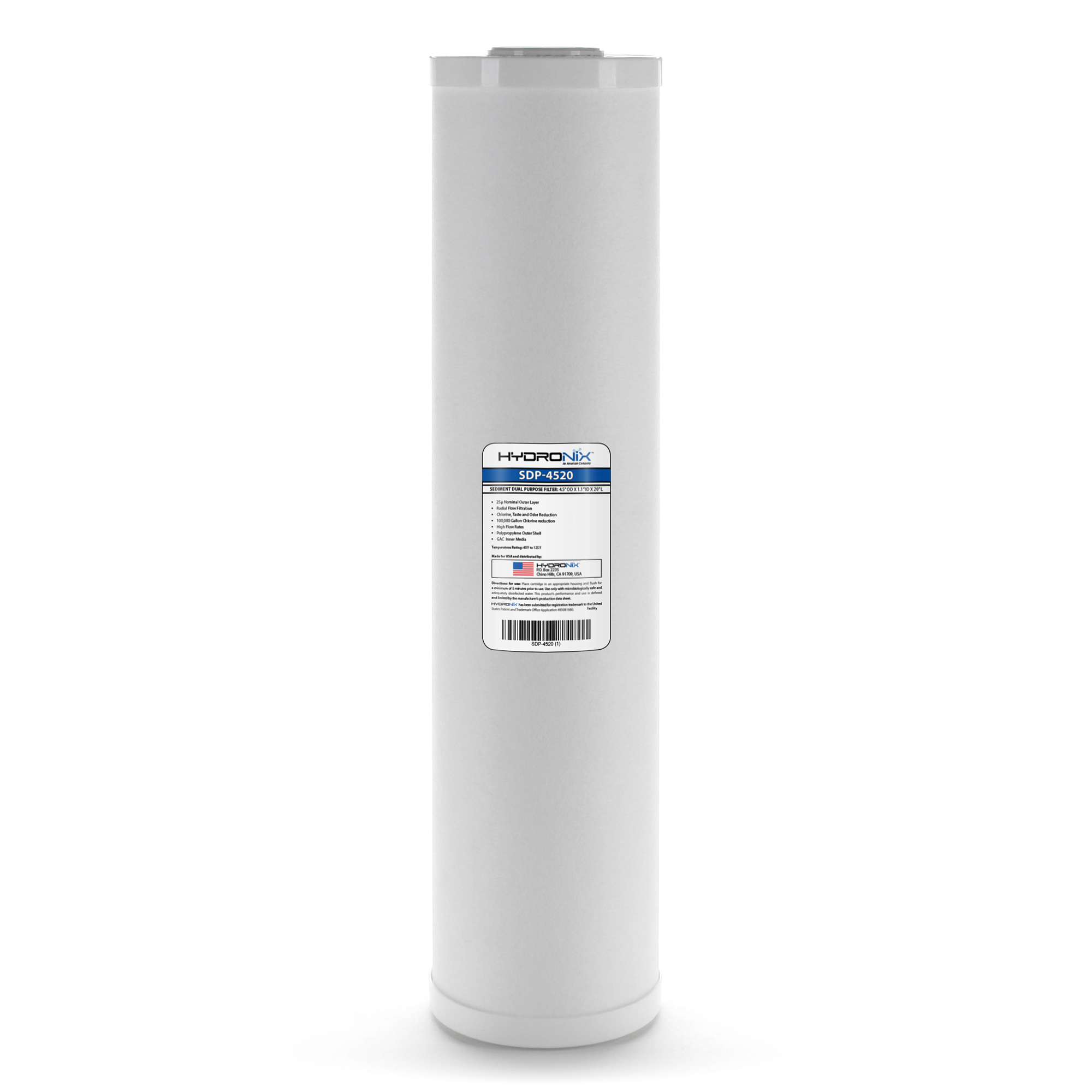 Hydronix Radial Flow Carbon Filter - 4.5