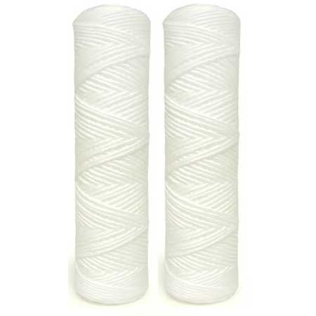 Replacement for GE FXWSC String Wound Sediment Filter Cartridge (2-Pack)