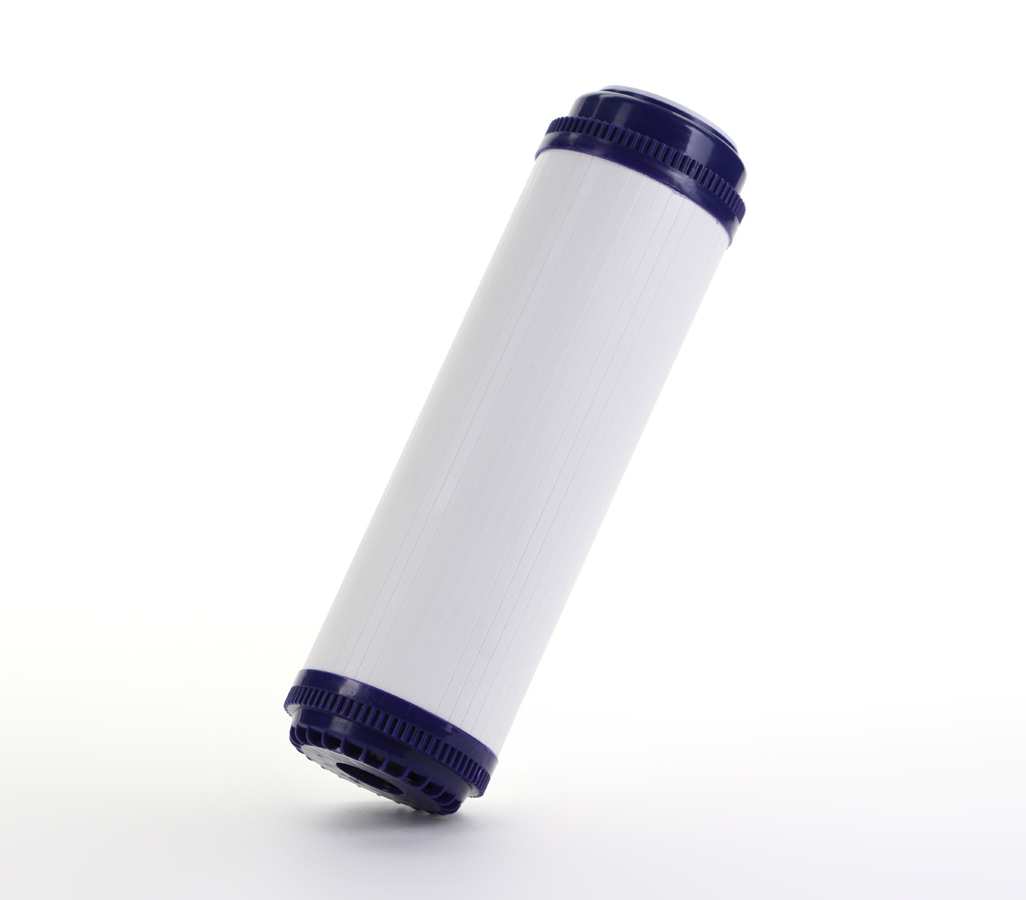 Universal Osmose Inverse Eau Potable systèmes de noix de coco Carbone Bloc Filtre 1 μm