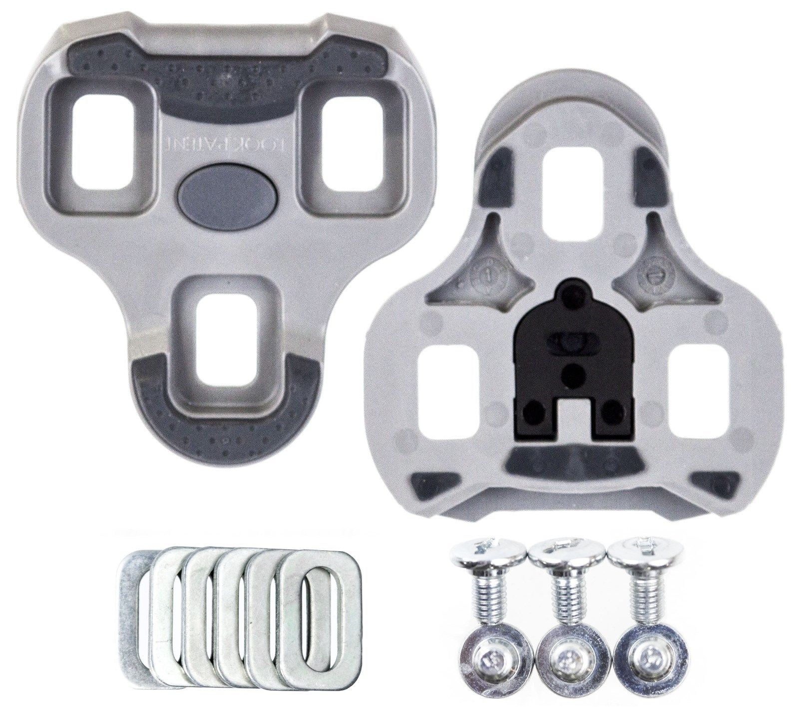 New 2017 Genuine LOOK KEO Bi-Material Cleat Set Grey 4.5 Degree Float hardware