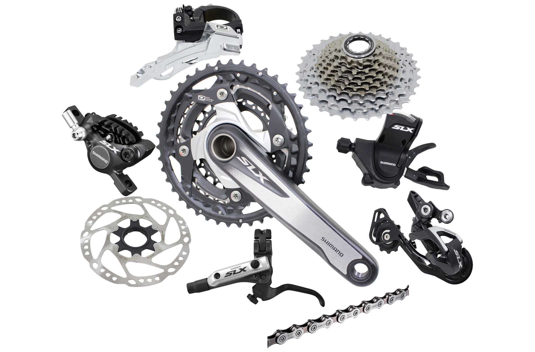 slx m670 crankset