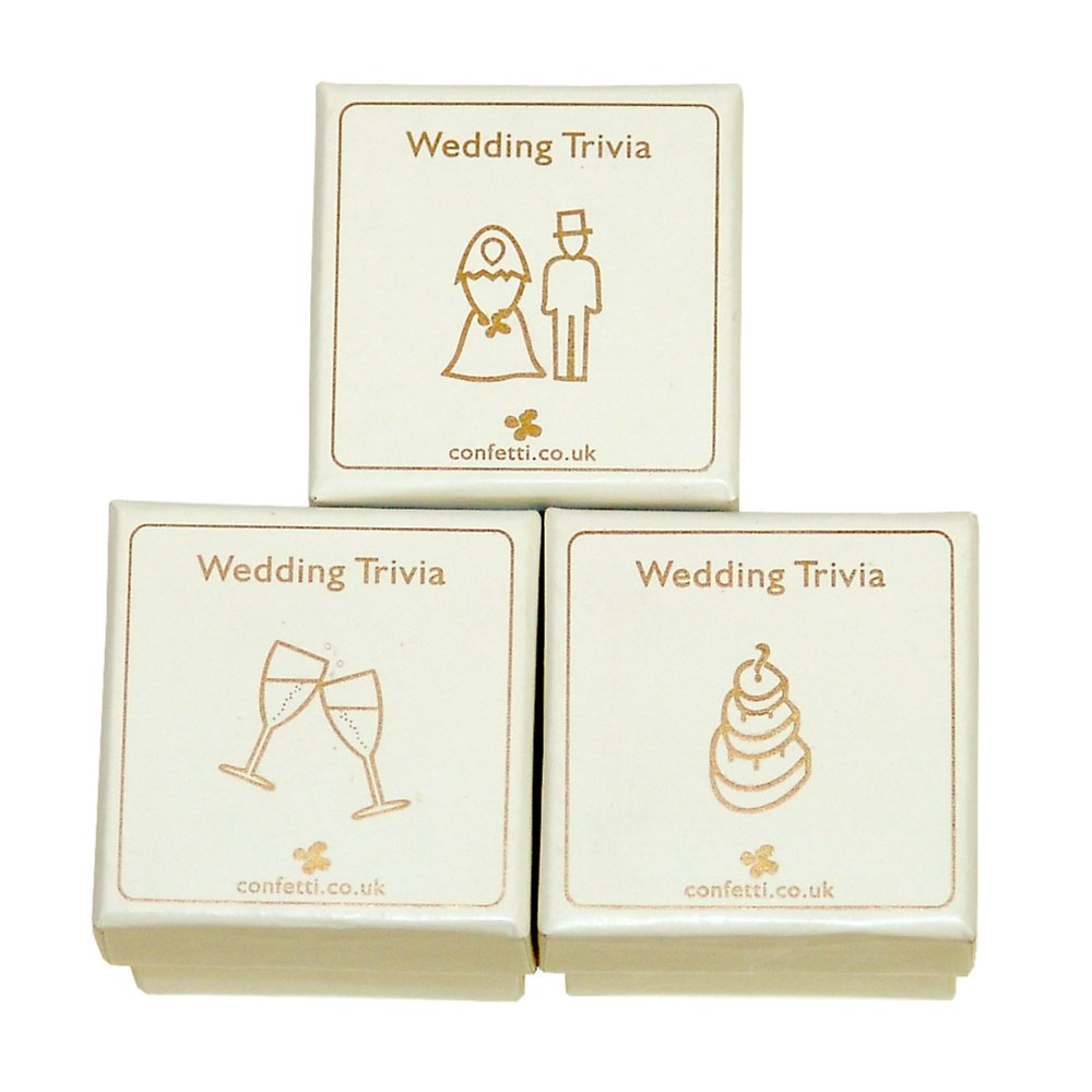 wedding trivia cards