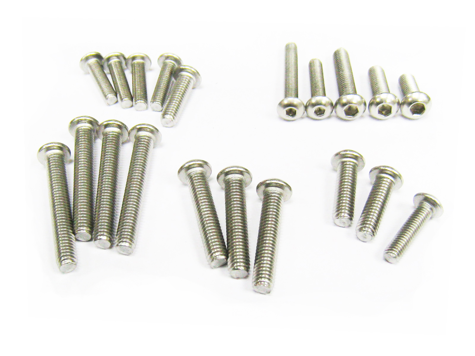 Complete Set Stainless Steel Fairing Bolt Kit Body Screws Nuts for