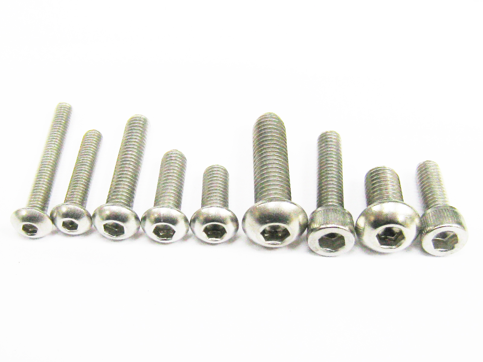 Complete Set Stainless Steel Fairing Bolt Kit Body Screws Nuts for
