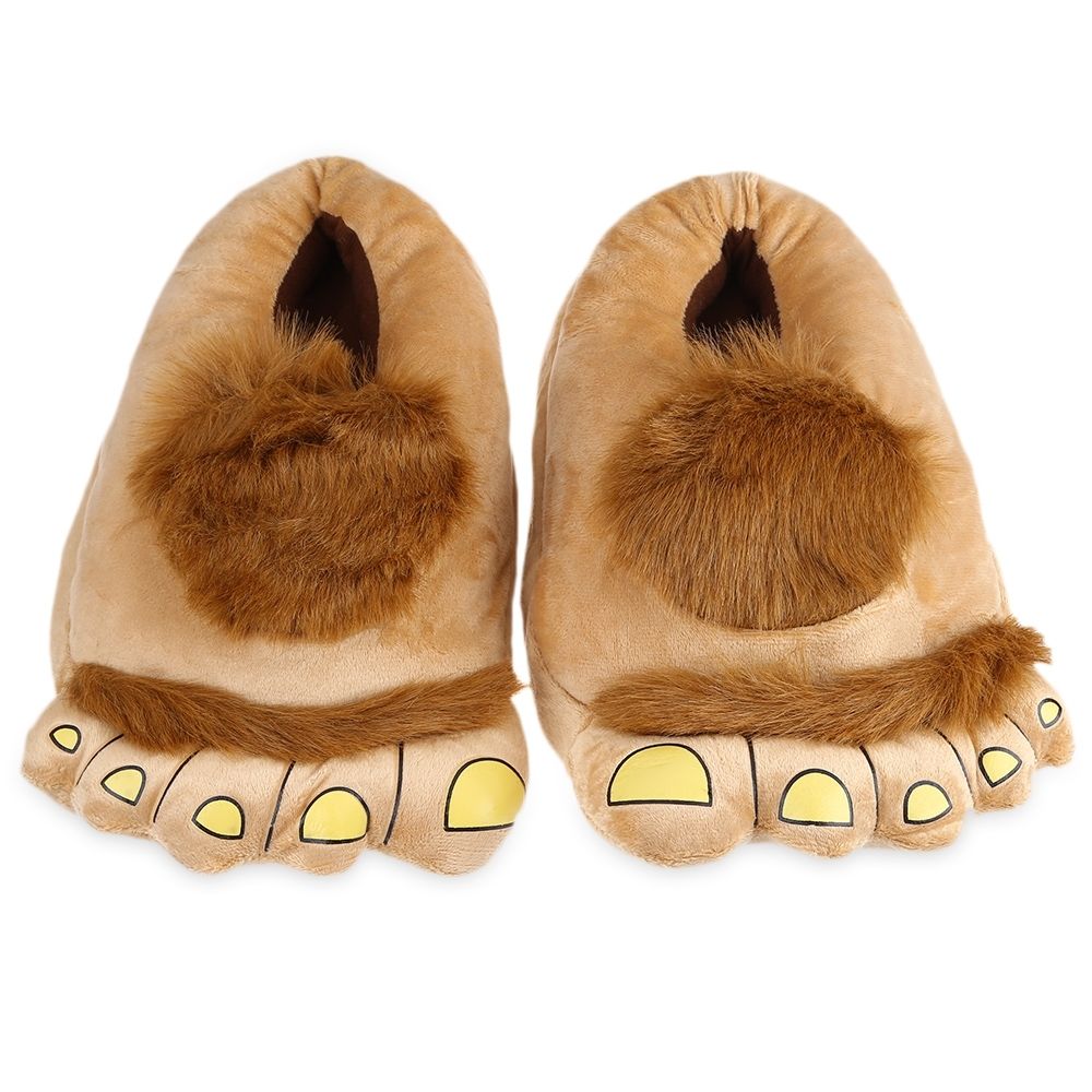 mens monster feet slippers