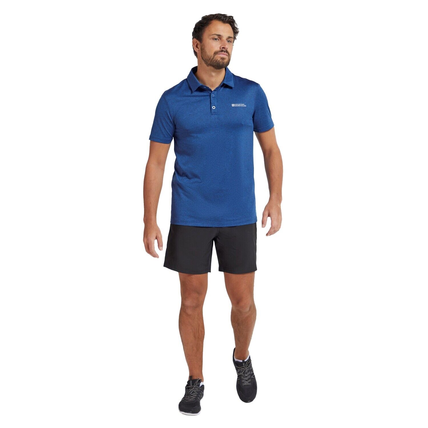 Mountain Warehouse Mens Deuce IsoCool Polo Shirt (MW889) - Picture 30 of 32