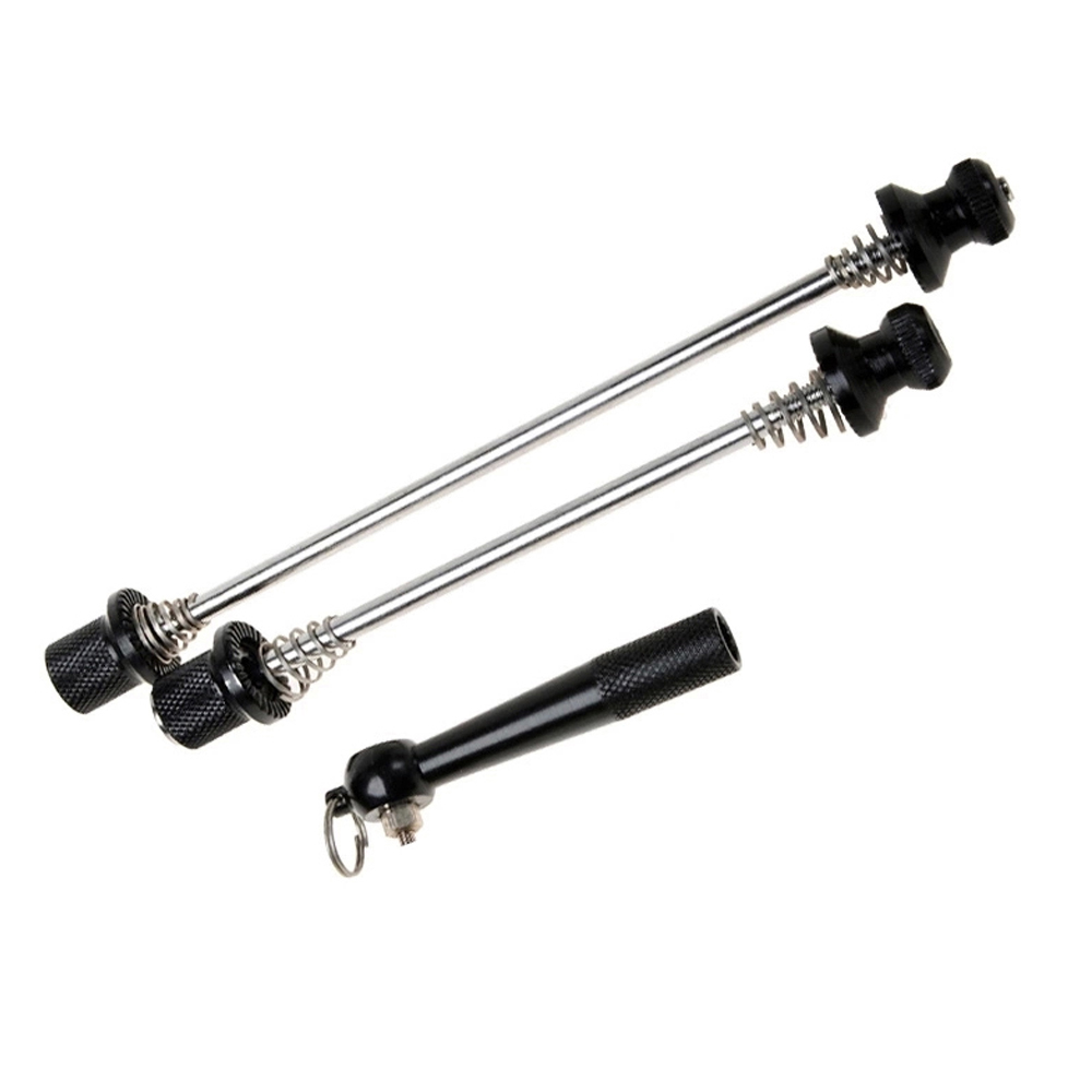 RockBros Cycle Anti Theft Skewers Road Bike MTB Black Wheels Locking