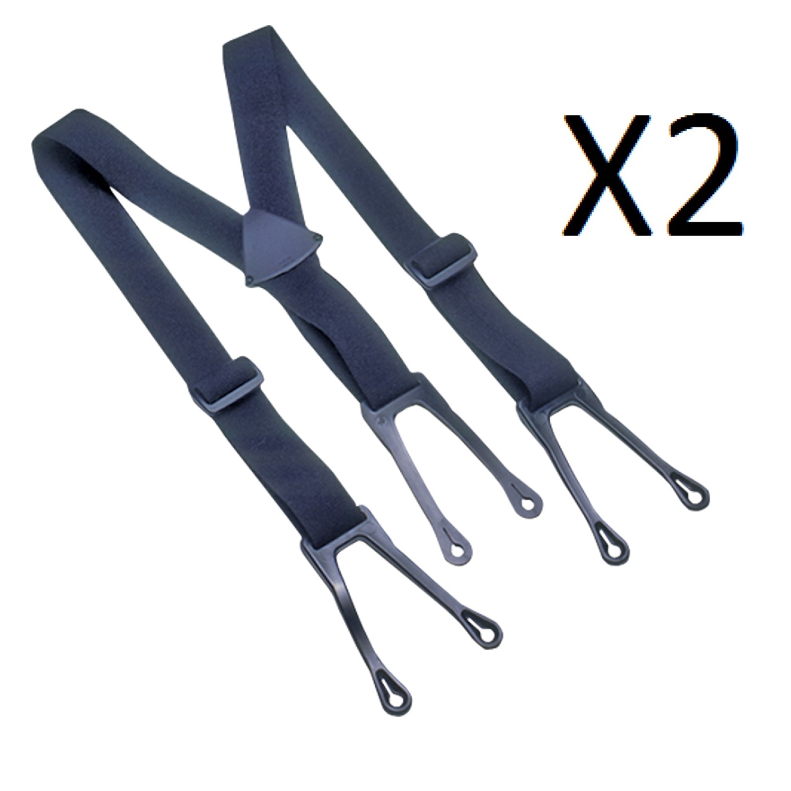 A&R Heavy Duty Pro Ice Hockey Suspenders Adjustable Senior 32 Inch 50