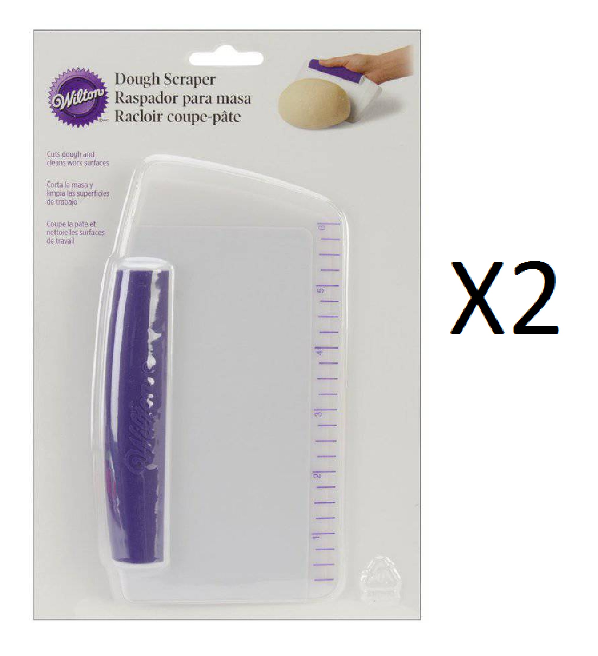 Wilton Scraper Icing Frosting Spreader Cake Decorator Non Slip Handle