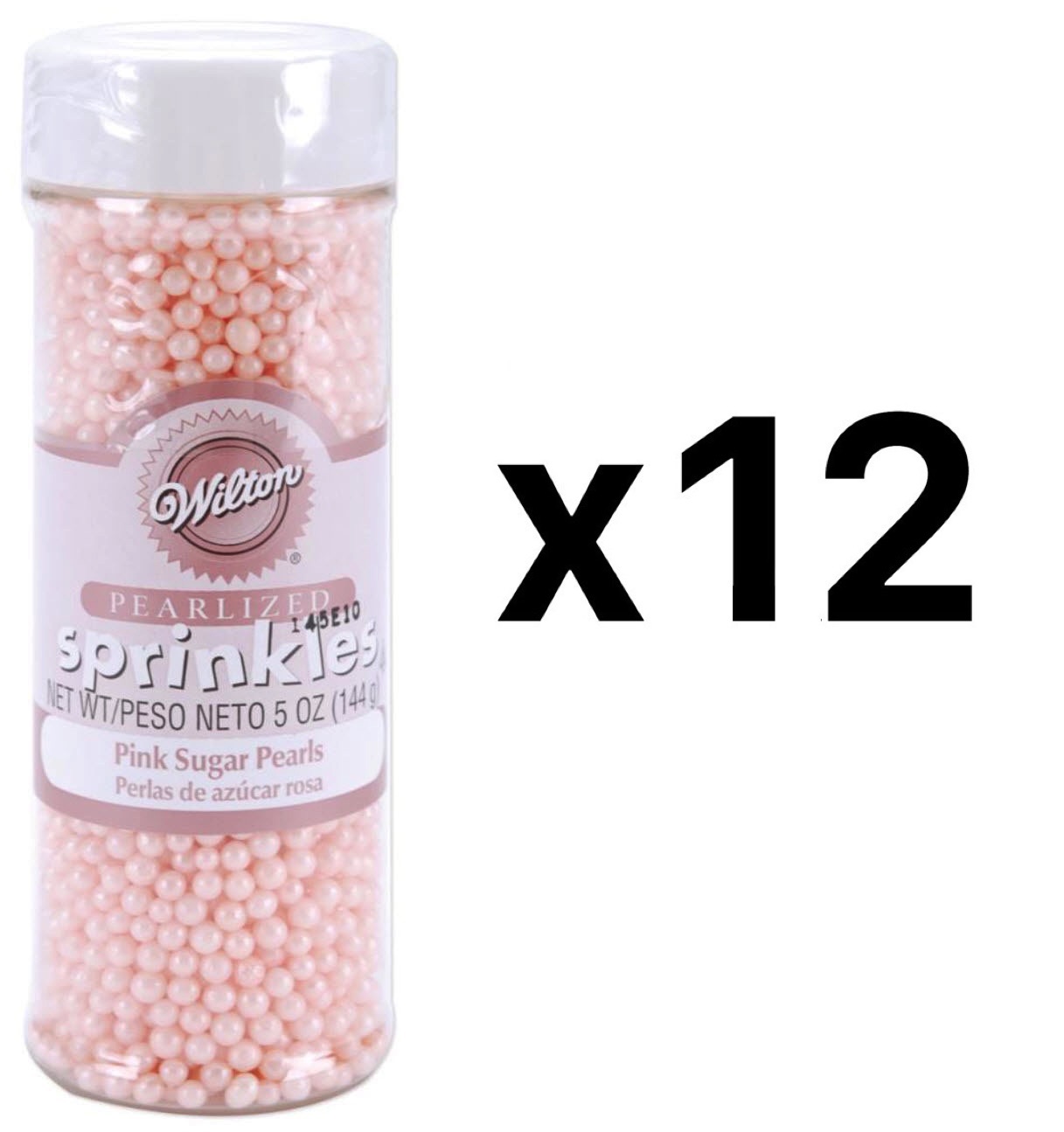 Wilton Pink Sugar Pearls Sprinkles, 5 oz (Pack of 12) eBay