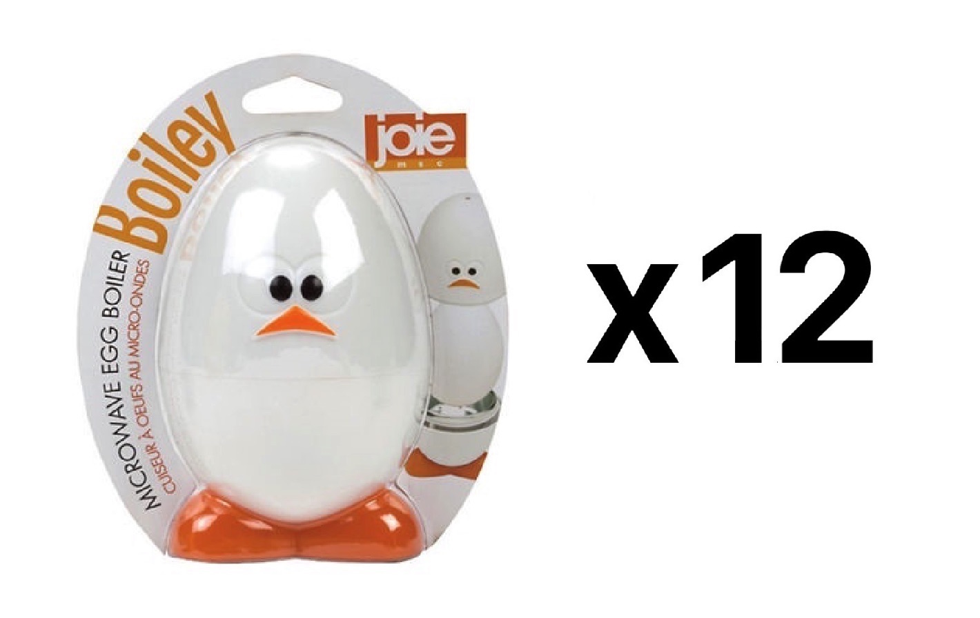 Joie MSC Boiley Plastic and Aluminum Microwave Egg Boiler (12Pack) eBay