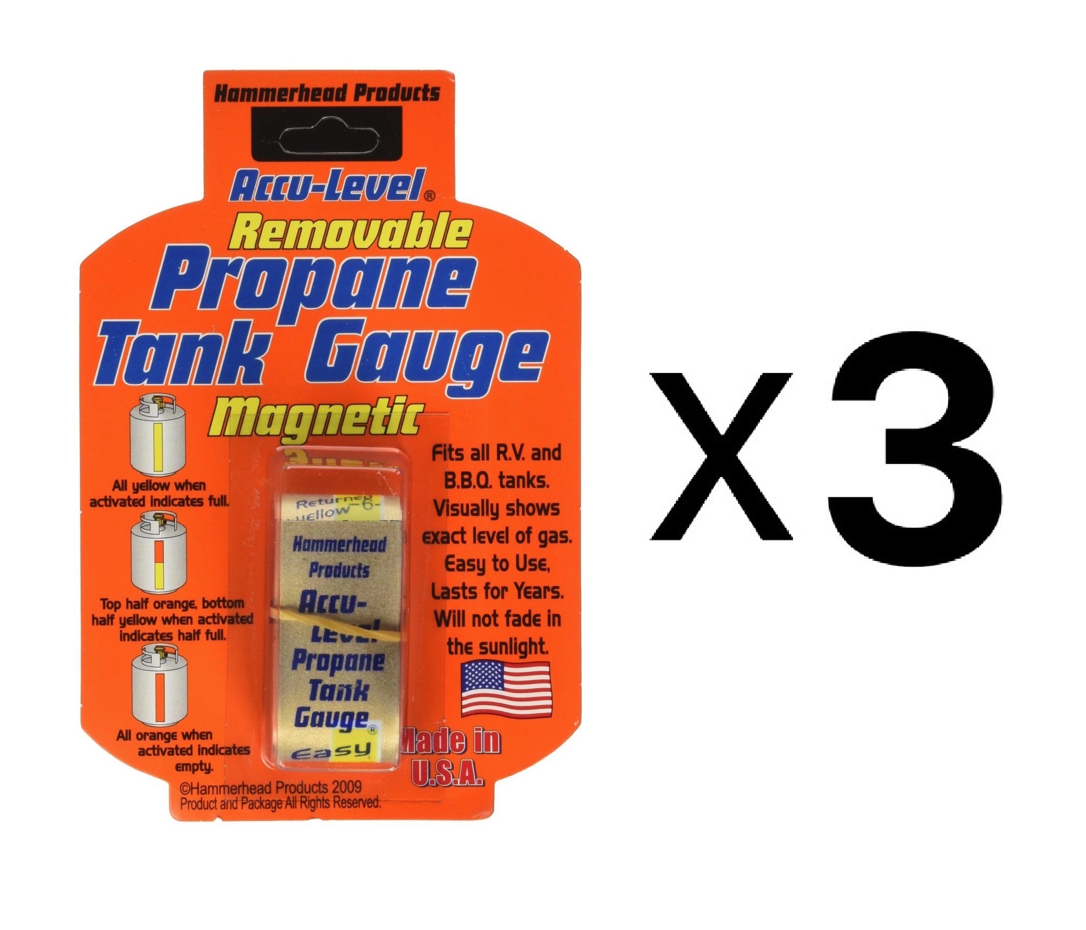 Harold Import 019Pro "AccuLevel" Propane Tank Gauge Durable