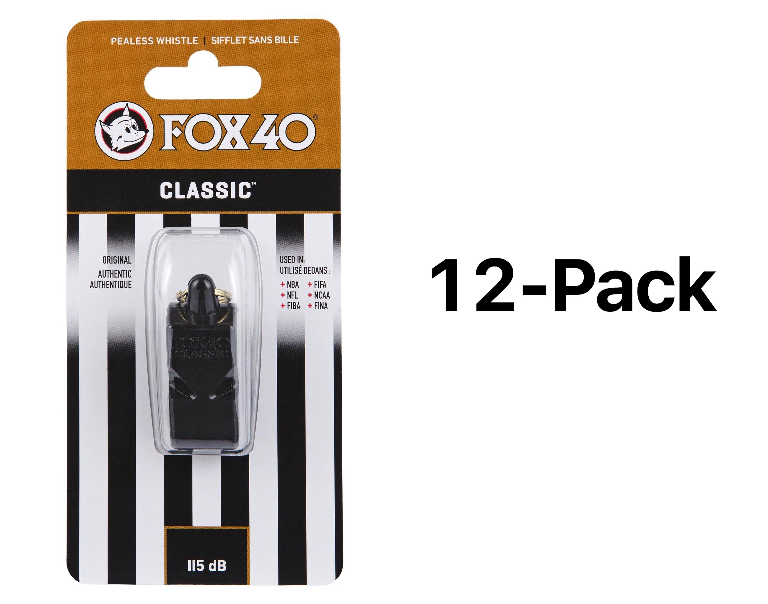orange Fox 40 Classic CMG 3-Chambre pealess Sifflet avec Cordon
