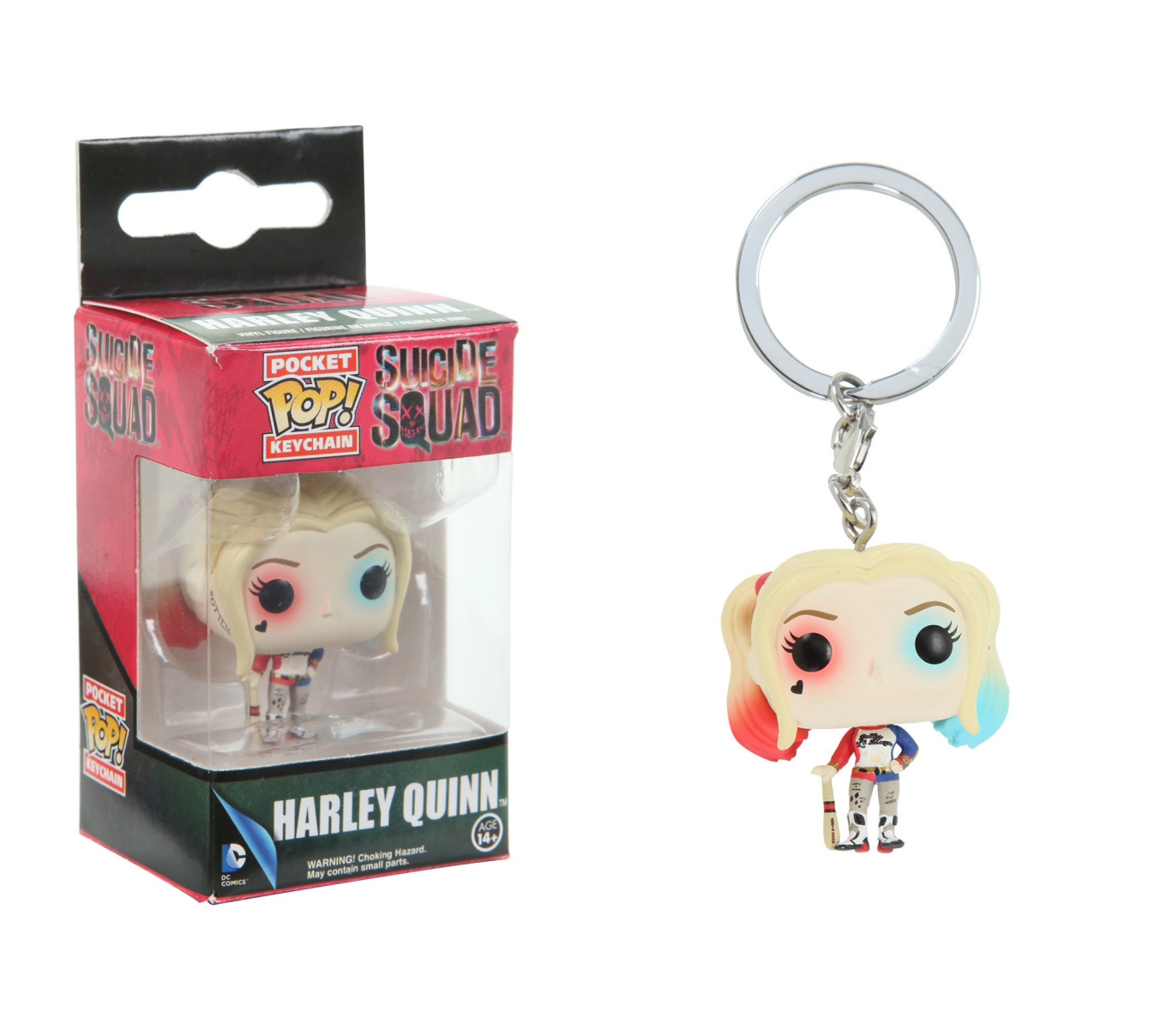 DC Funko Pop Keychains Harley Quinn New