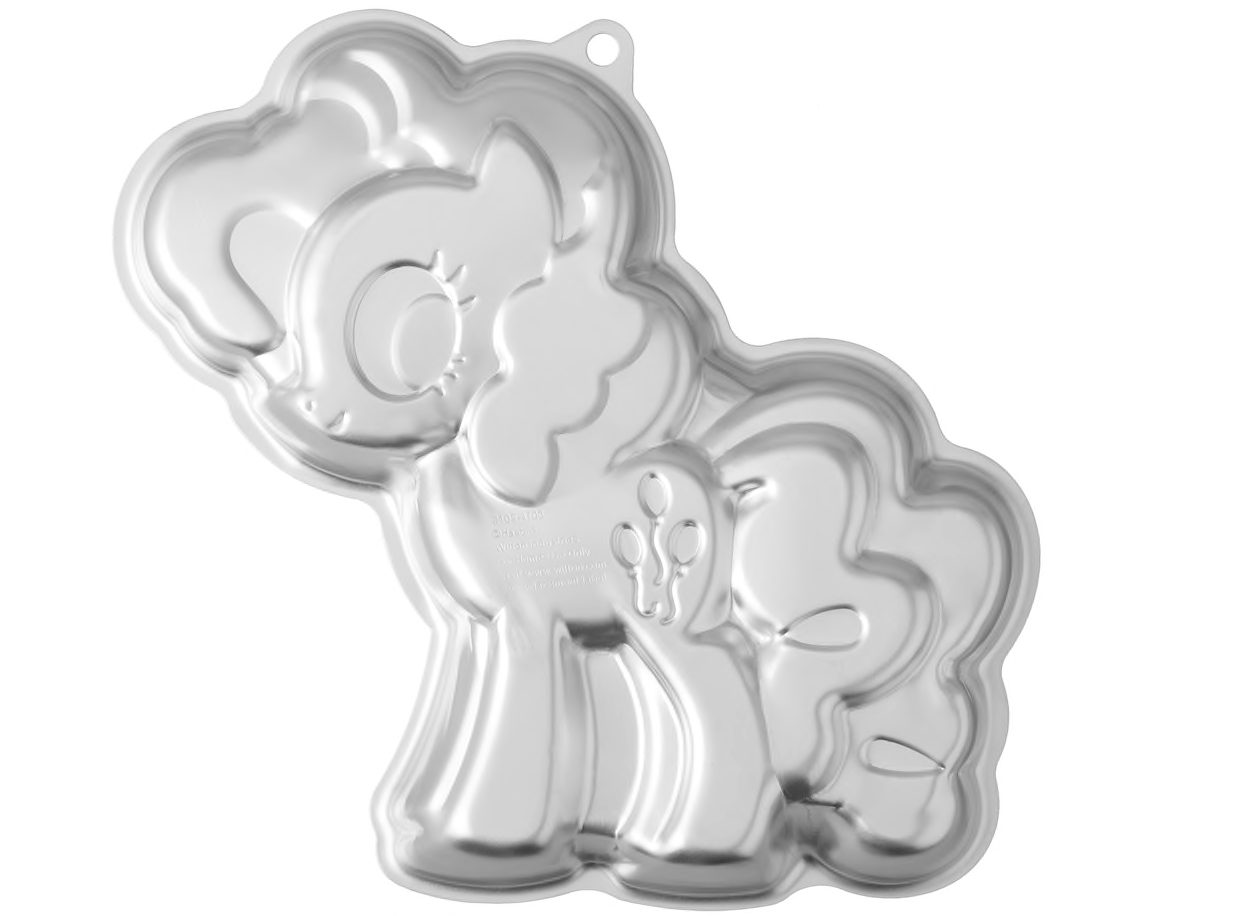 Wilton My Little Pony Cake Pan Pinkie Pie Aluminum Baking Pan eBay