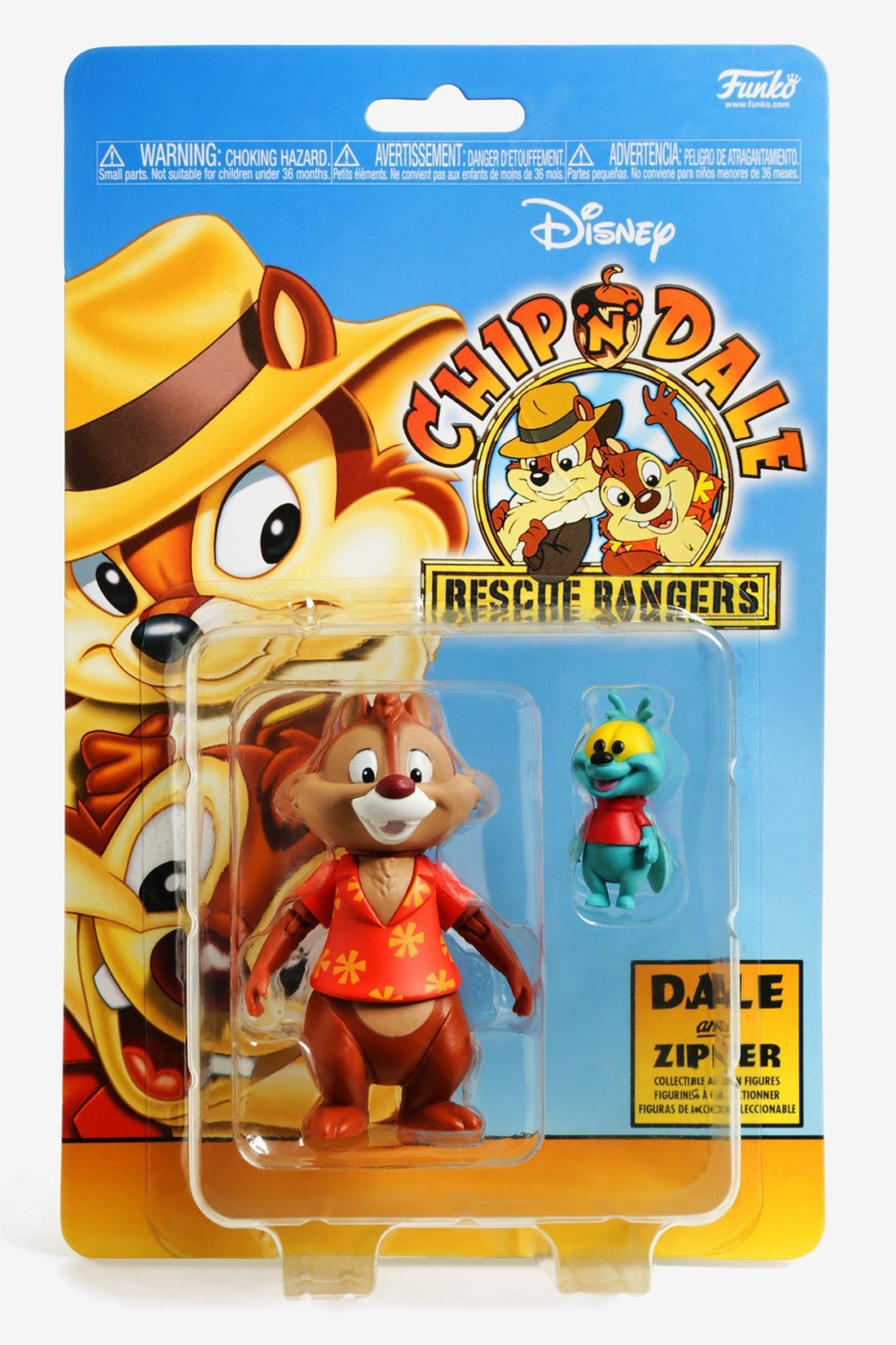 FUNKO CHIP /'N/' DALE RESCUE RANGERS Dale e cerniera Action Figure