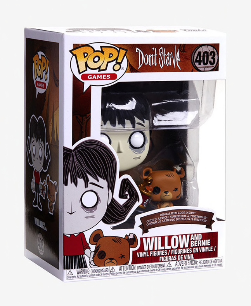 Funko Pop Games Don`t Starve//Willow and Bernie Nr.403 Vinyl-Sammelfigur ca.10cm