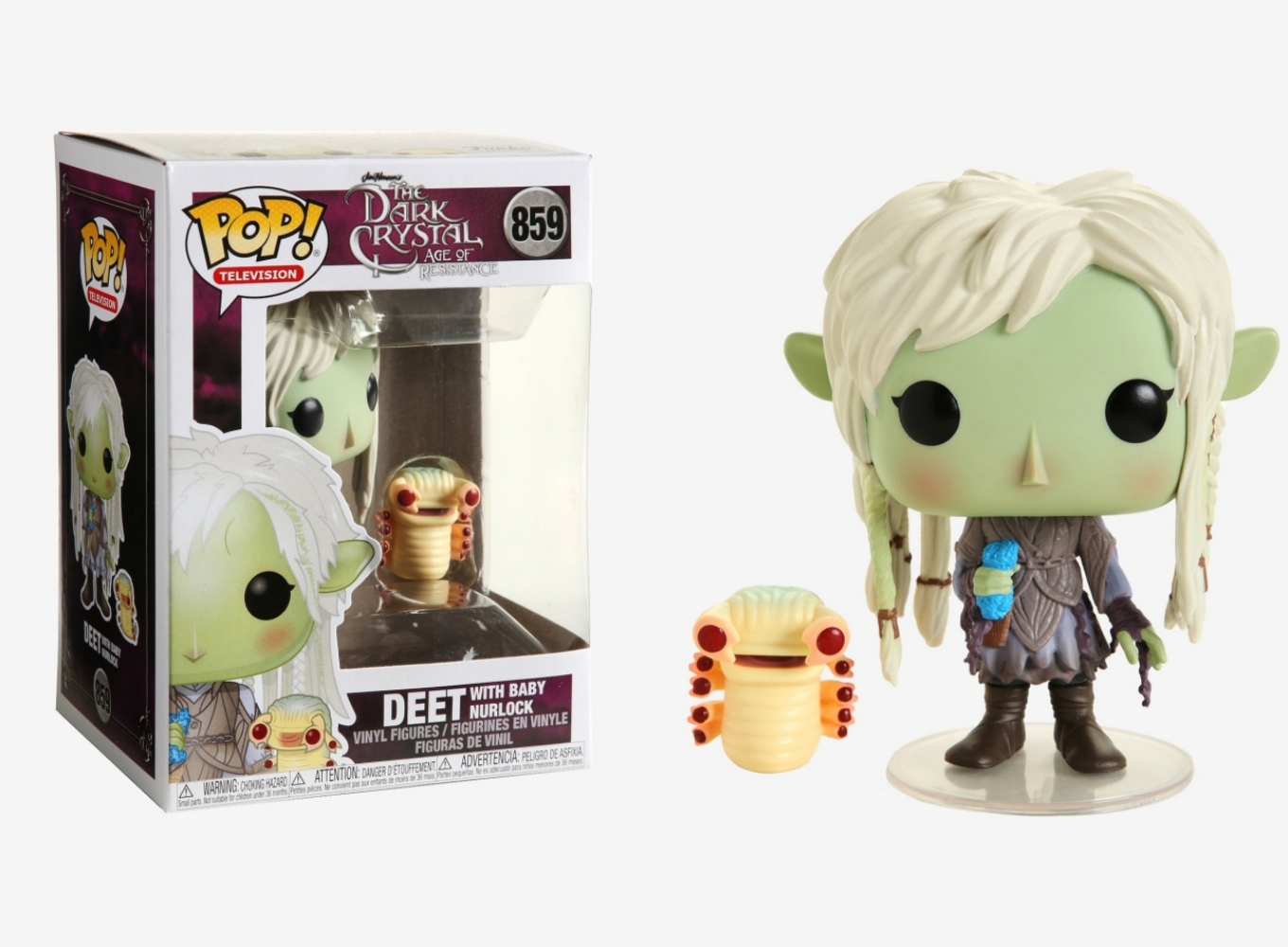 Dark Crystal: Age of Resistance Vinyl RS Deet Glow US Exclusive Pop