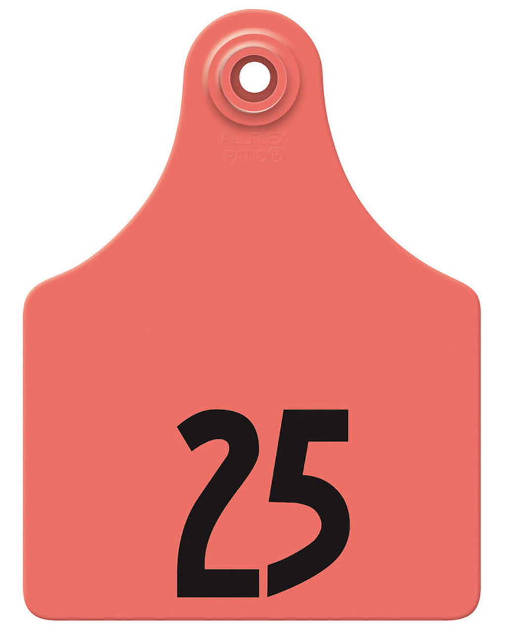 Allflex Global Maxi Numbered Cattle Ear Tags Red 2650 eBay