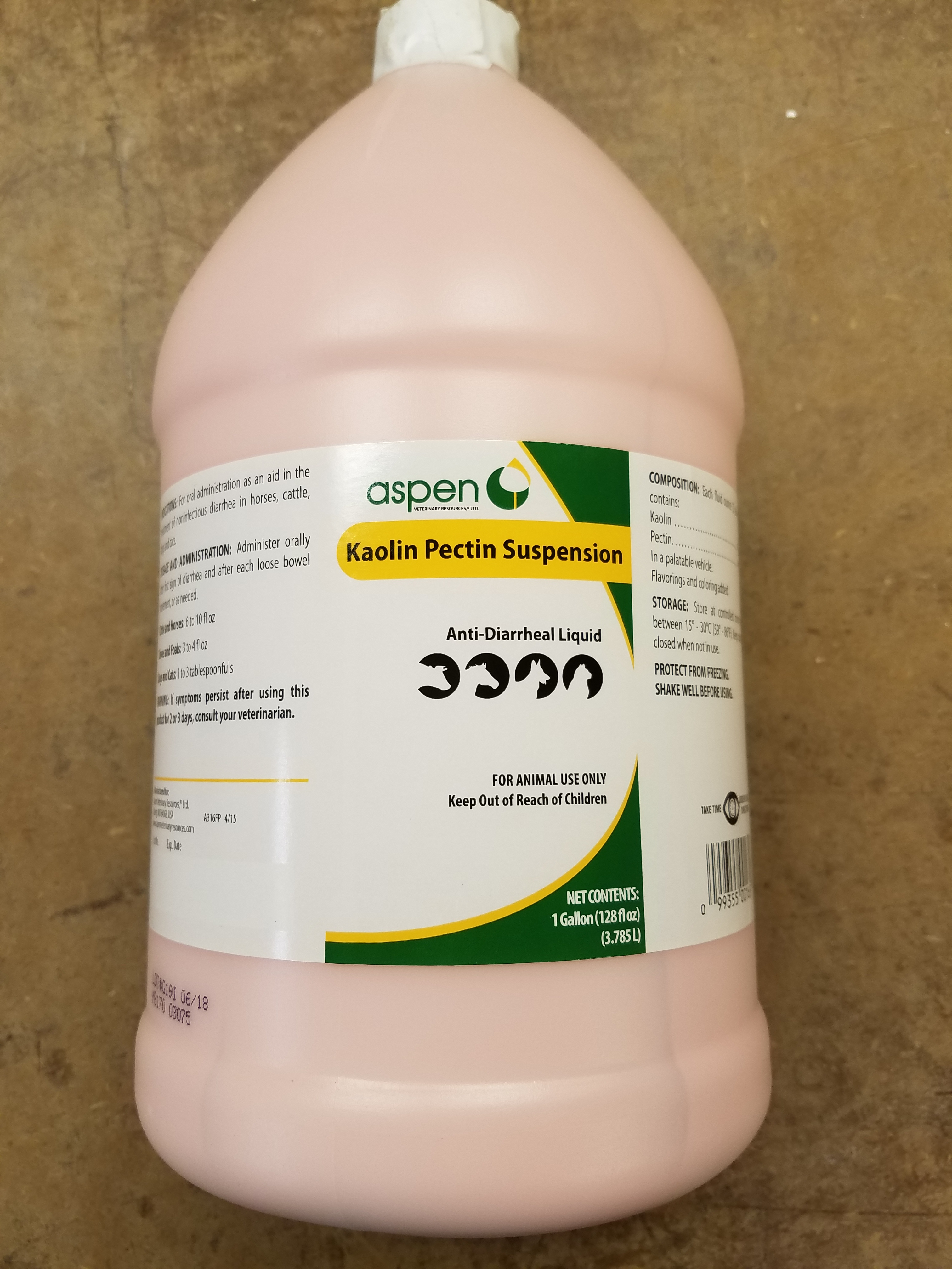 Kaolin Pectin Suspension Gallon Anti Diarrhea Cattle Sheep Goat Pets eBay