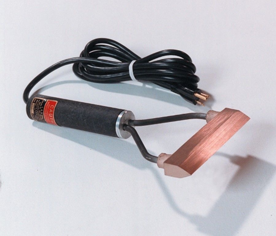 Electric Hot Knife String Cutter Removal Twine Build Up Livestock Farm