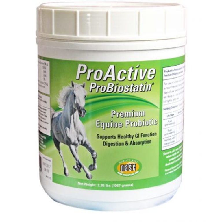 Pro Biostatin Probiotic Supplement 2.35 Pounds Horse Aids Colic
