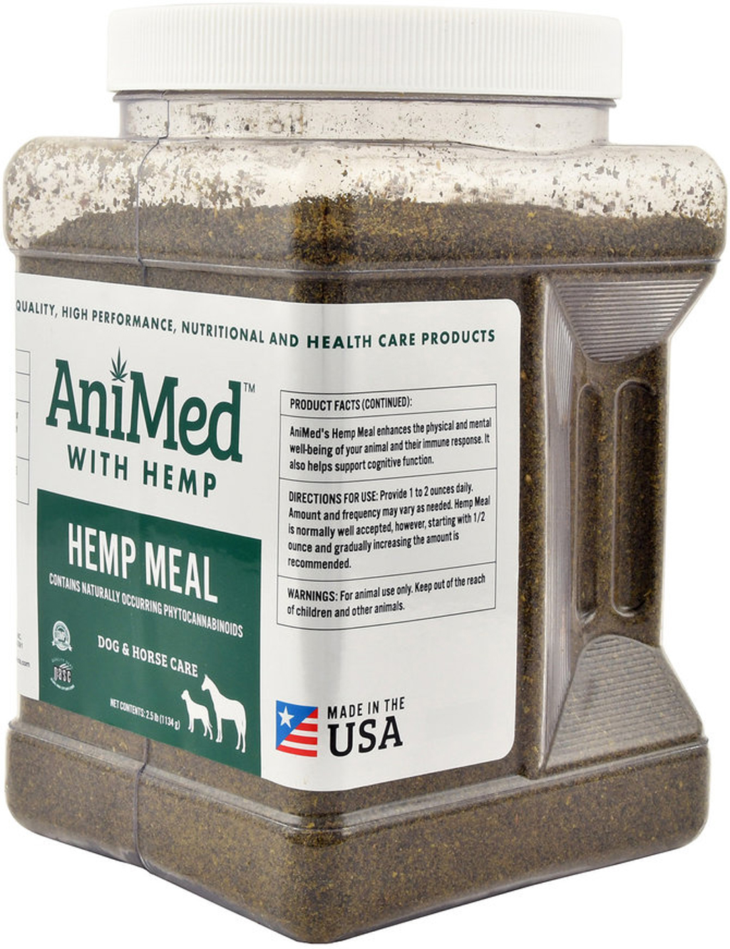 Animed Hemp Meal 2.5 Pounds Dog Horse Care 694244970252 eBay
