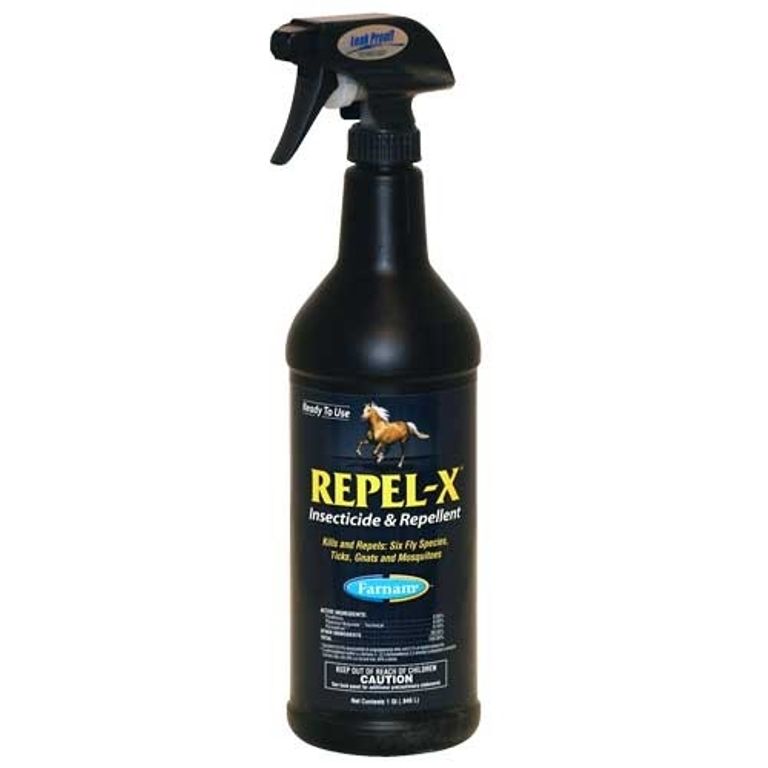 RepelX Fly Insect Spray Ready To Use 32 oz Equine Tick 86621103306 eBay