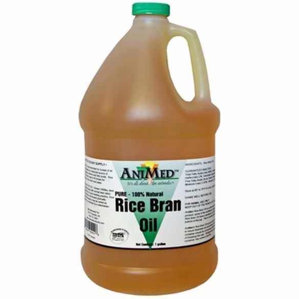 Equine AniMed Rice Bran Oil Blend (1 gal) Energy Performance Horses