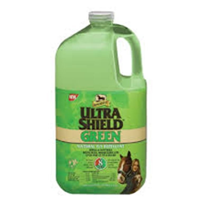 Ultra Shield ULTRASHIELD Green Gallon Natural Horse Equine Dog Fly