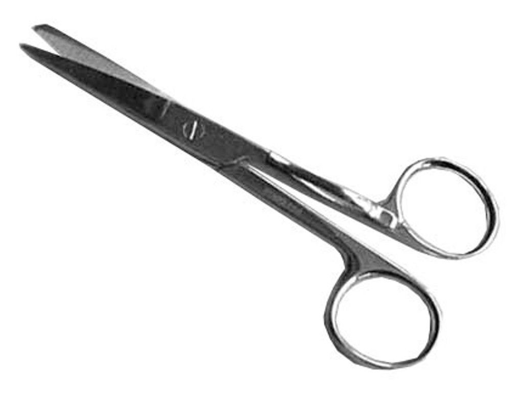 6" Dressing Scissors Stainless Steel Autoclavable Sharp Points