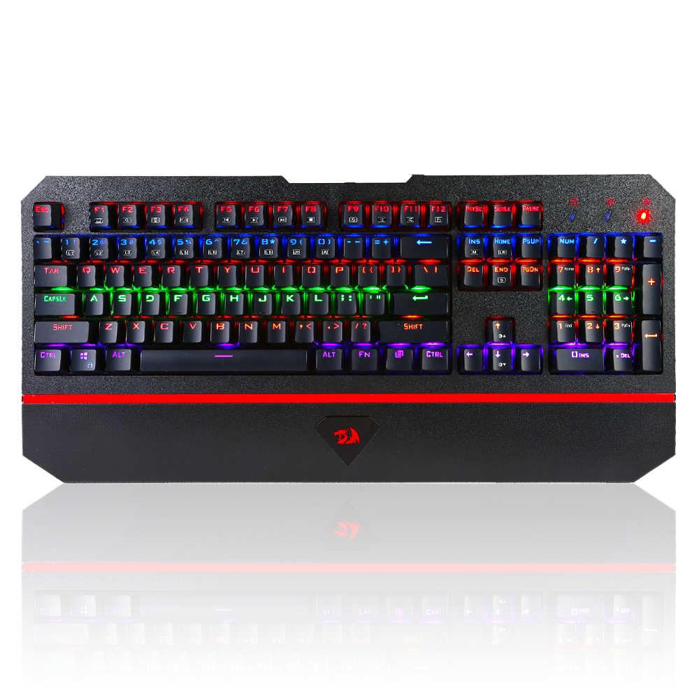 Redragon Overengineered RGB MultiColor LED Backlit Mechanical Gaming
