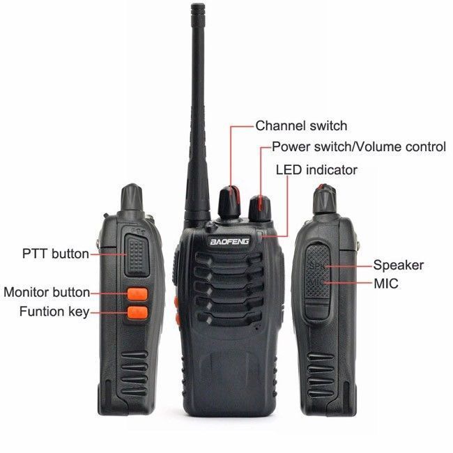 2x baofeng bf 888s uhf 400 470mhz 5w handheld two way ham radio ht walkie talkie ebay 2x baofeng bf 888s uhf 400 470mhz 5w handheld two way ham radio ht walkie talkie ebay