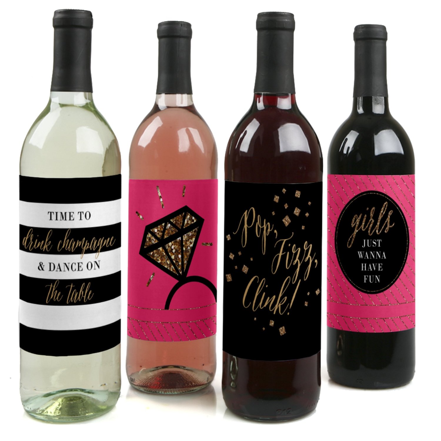wine bottle stickers