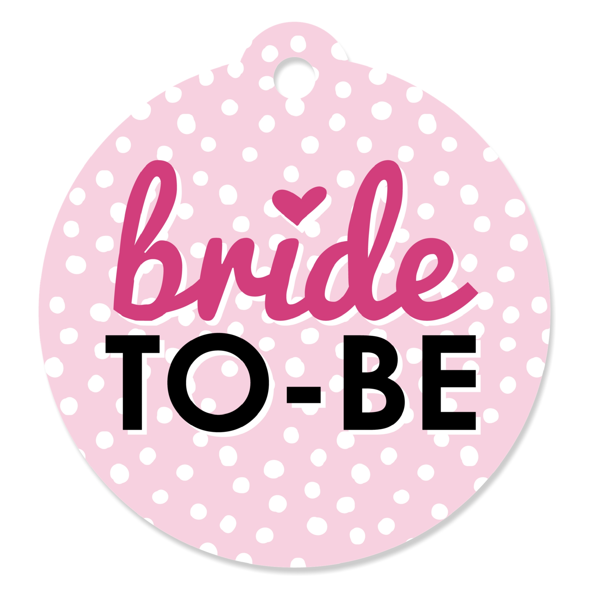 bridal shower tags