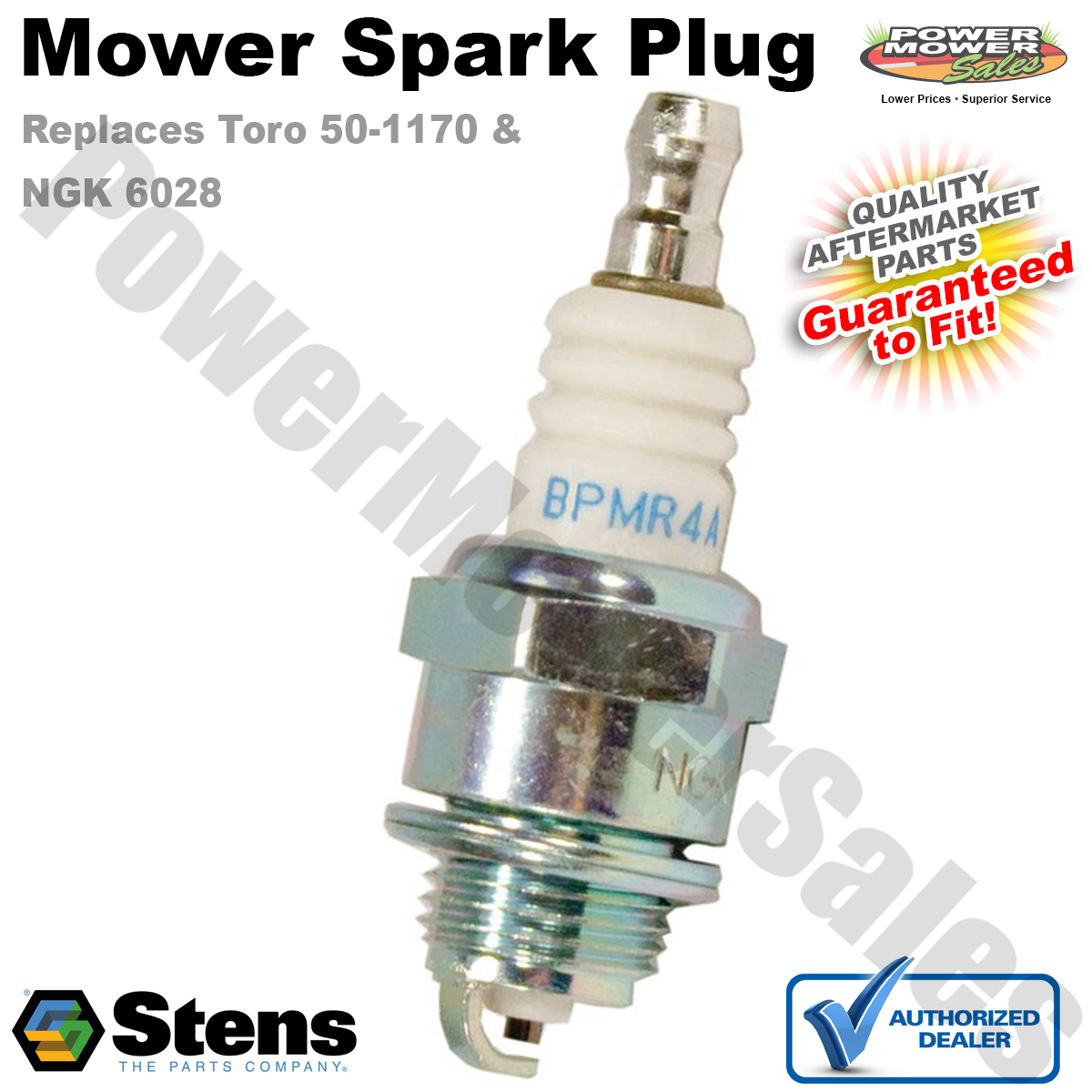 NGK Spark Plugs BPMR6A; 6726 Spark Plug 10//Pack Made By NGK Spark Plugs