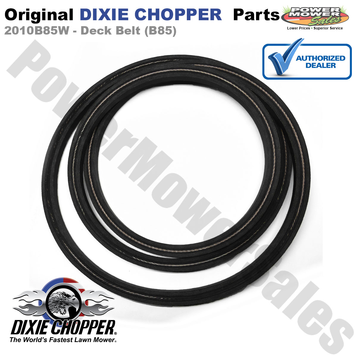 DIXIE CHOPPER 2006B85W made with Kevlar Replacement Belt