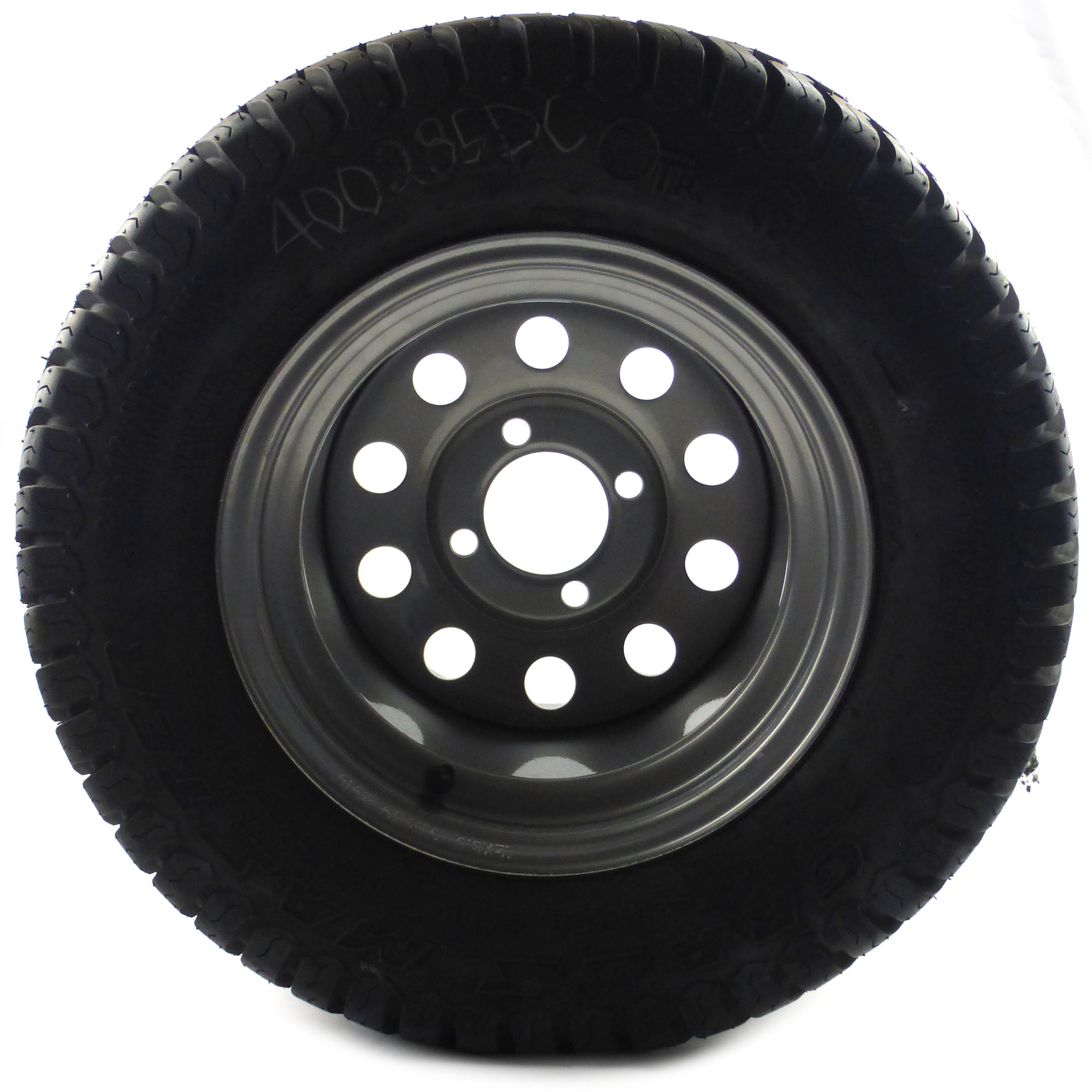かにちゃ Dixie Chopper Rear Wheel 24x12x12 Turf Tread Tire for Lawn