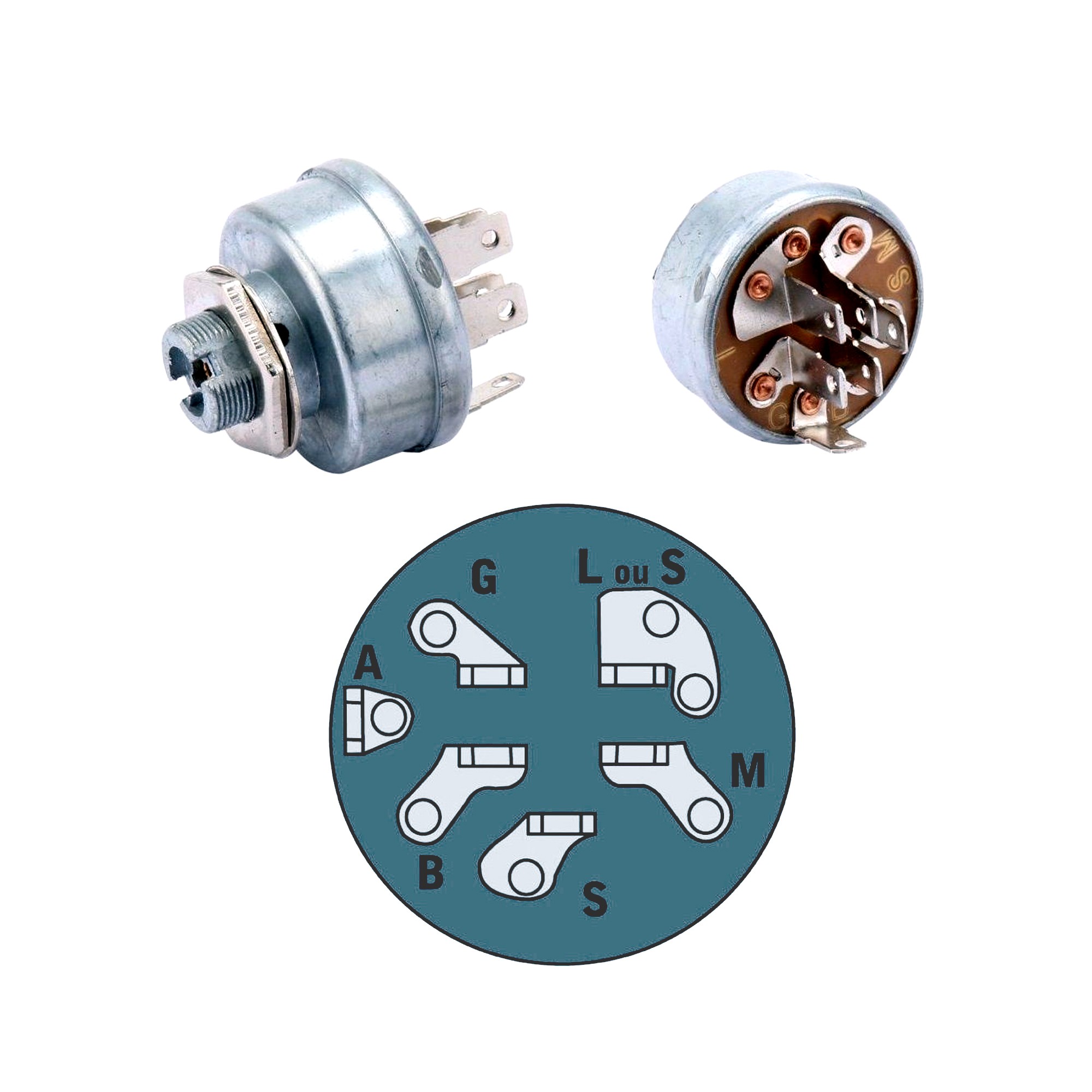 FLAIR (フレアー) Amazon.com: OEM Scag Ignition Switch Part #48798 : Patio