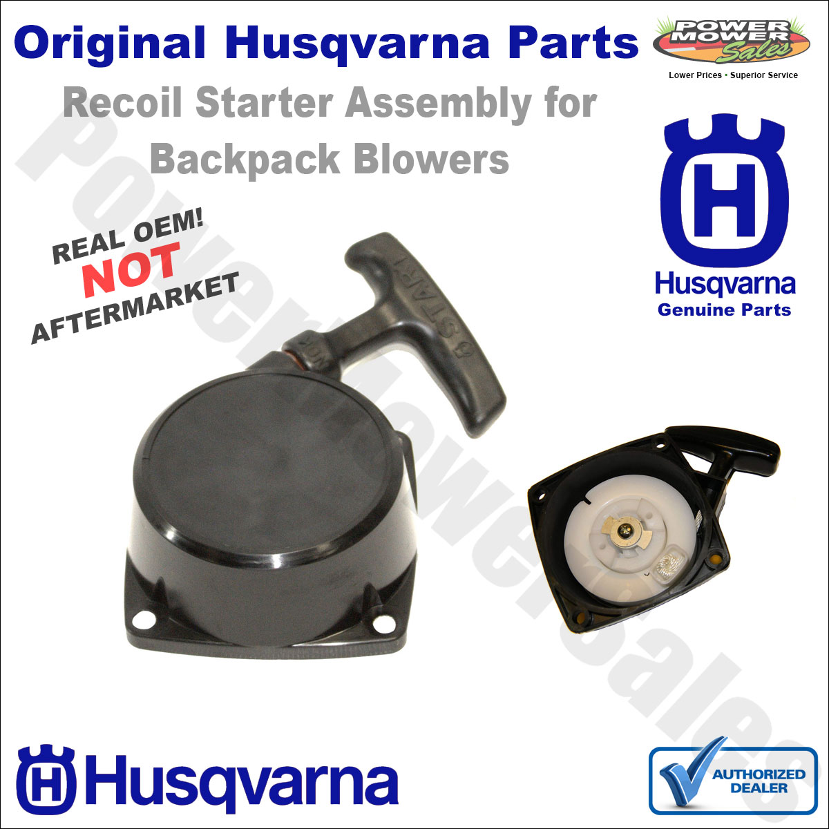 502843101 Husqvarna Starter Assembly for Blower / 150 BF, 150 BT, 350