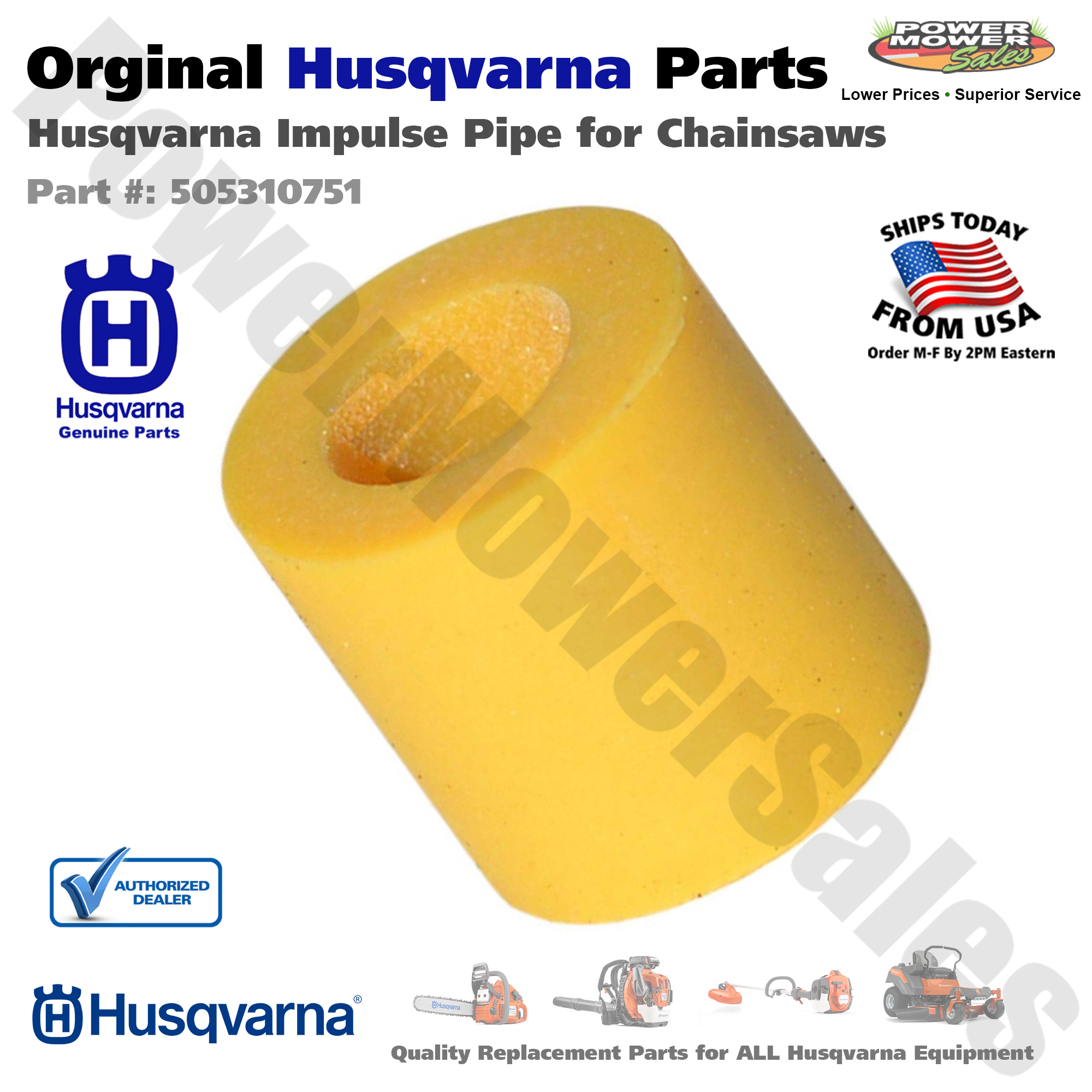 Original Husqvarna Zündspule #544047101 – Passt Auf Kettensägen Wie 362, 365, 372, 385, 390