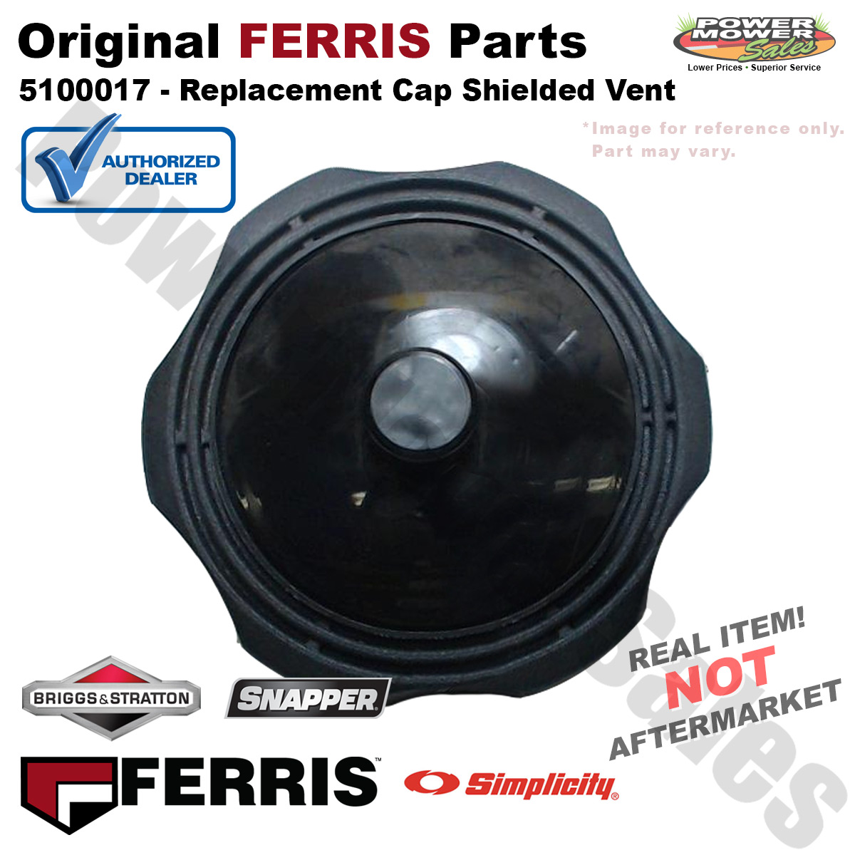 5100017 Ferris Cap Hydraulic Shielded Vent for Lawn Mowers 45079934337