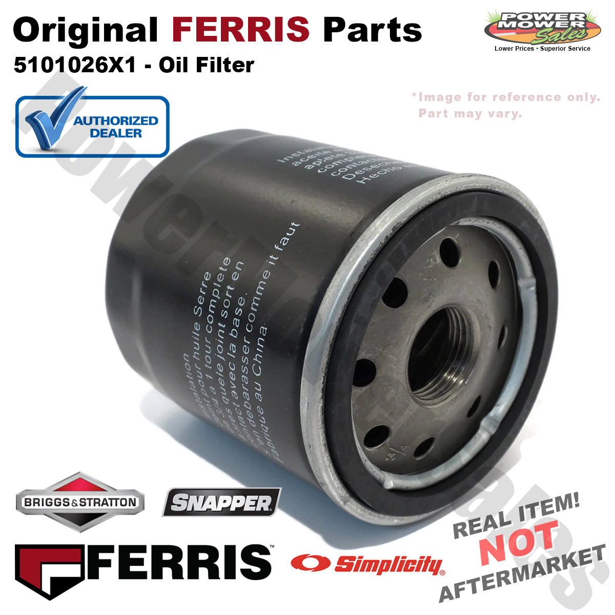 5101026X1 Ferris Replacement Oil Filter for Lawn Mowers 45079936324 eBay